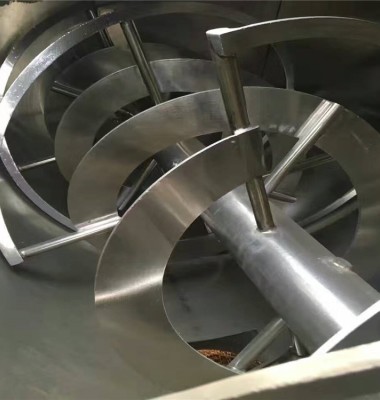 行業資訊_螺帶混合機的工作原理